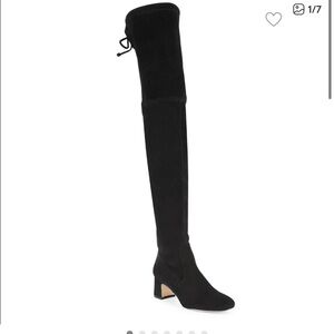 Stuart Weitzman Black Over-the-Knee Boots